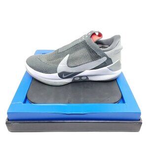 Nike Adapt BB Wolf Grey AO2582-004 Self-Lacing Sneakers Size 7.5 Men's